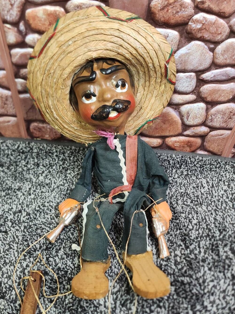 Mexican Folk Art String Puppet  Marionette #A76
